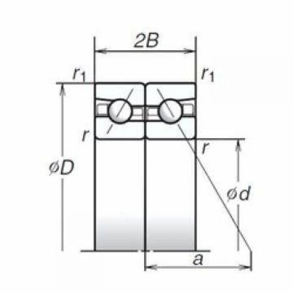 SNR 7007.CV.U.J74 PRECISION BALL BEARINGS #1 image